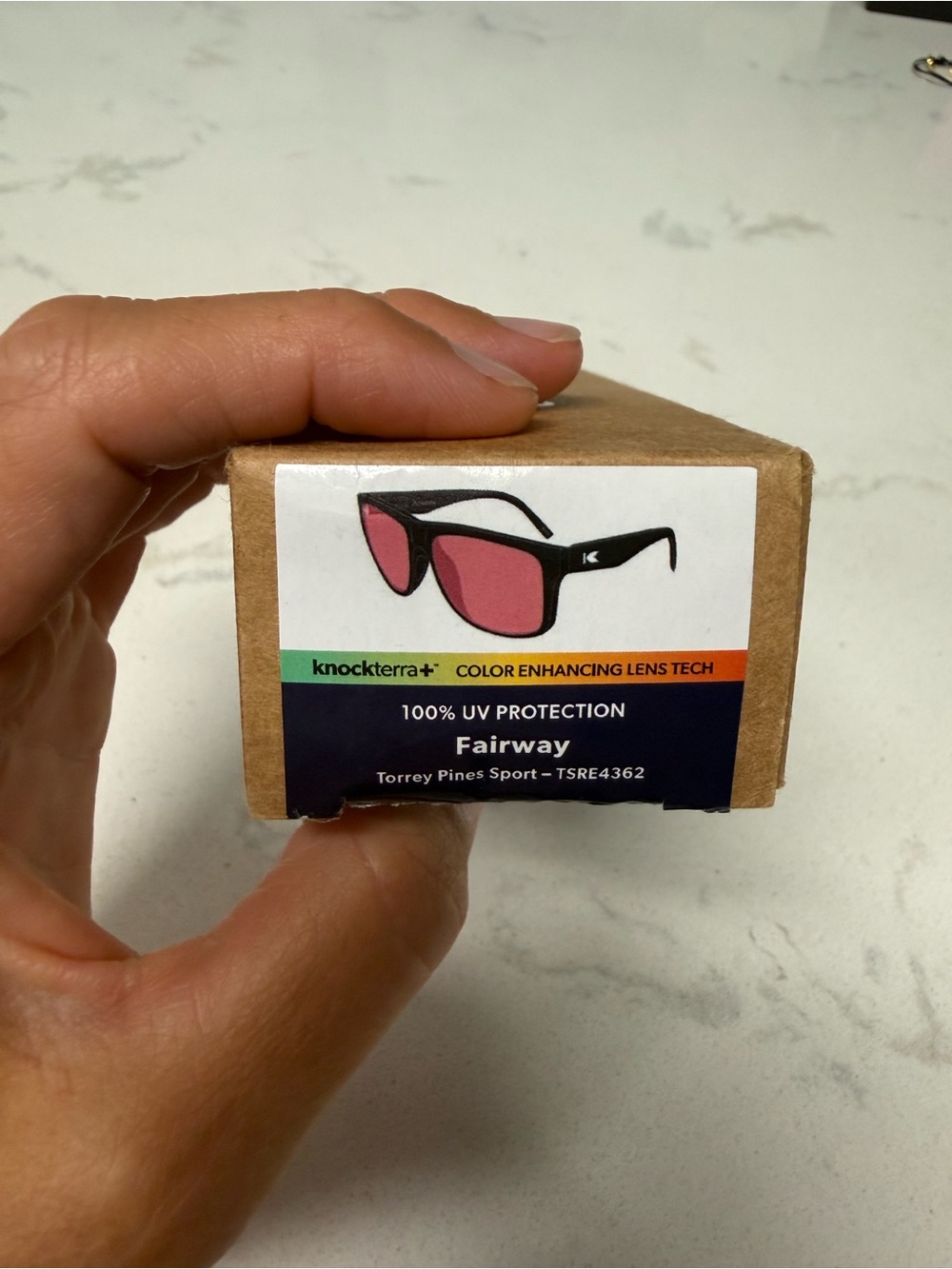 Torrey Pines Sport Fairway Men's Sunglasses - Pink Lenses